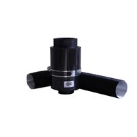 Boite à air carbone CDA avec élément filtrant coton
