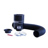 Boite à air carbone CDA avec élément filtrant coton