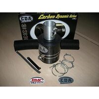 Boite à air carbone CDA avec élément filtrant coton