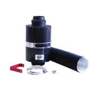 Boite à air carbone CDA avec élément filtrant coton