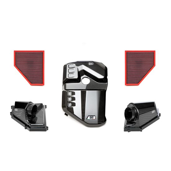 Kit CKS boites + cache moteur carbone BMW M2/M3/M4 (type G) finition brillante